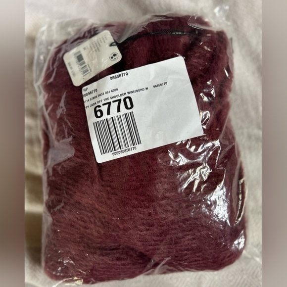 Free People One Jada Off The Shoulder Sweater/Jasper - Picture 3 of 8